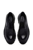 Men's Black Leather Casual Shoes | Derimod