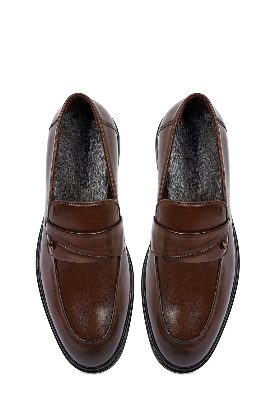 Male Brown Leather Classic Loafer