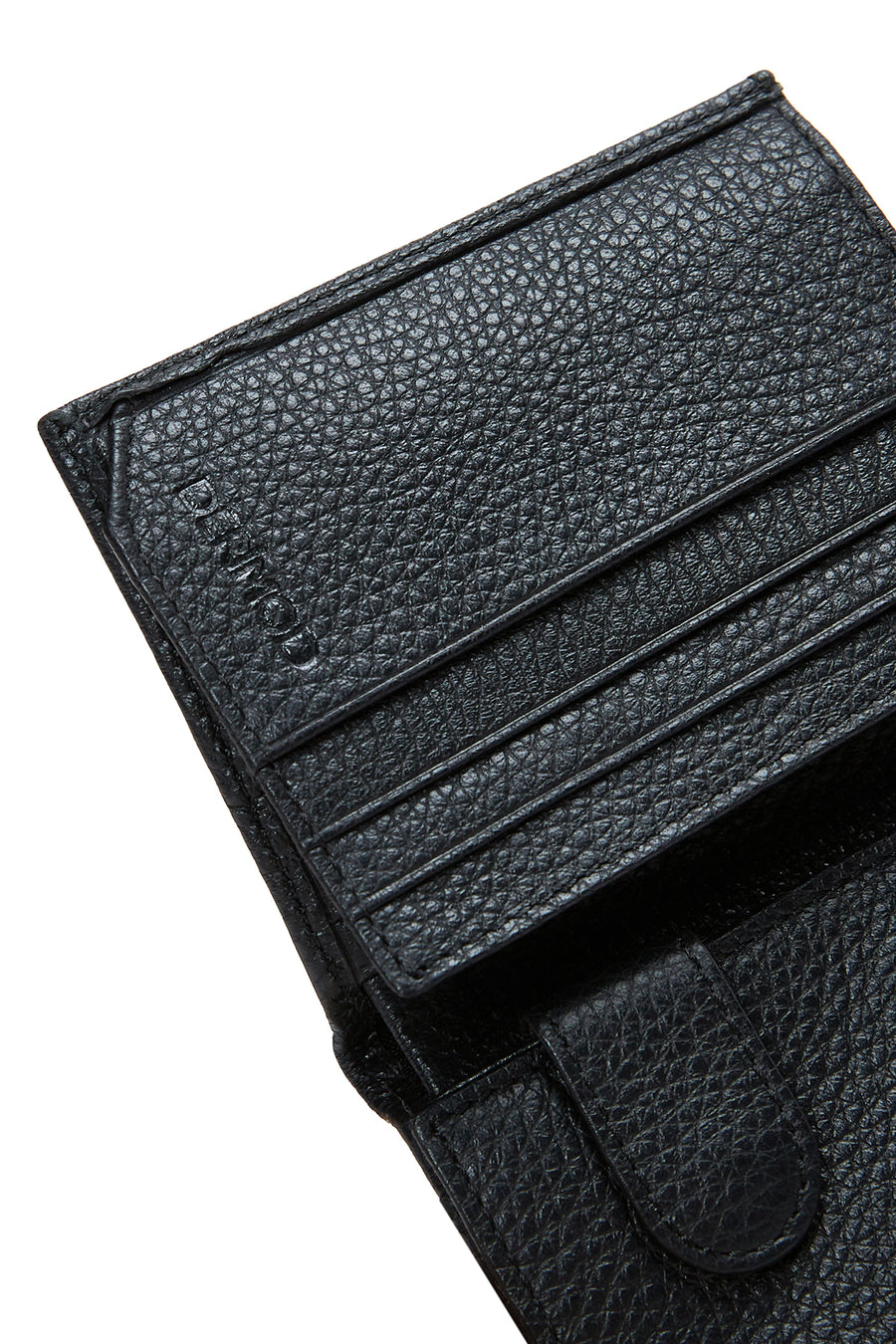 Men's Black Leather Casual Wallet