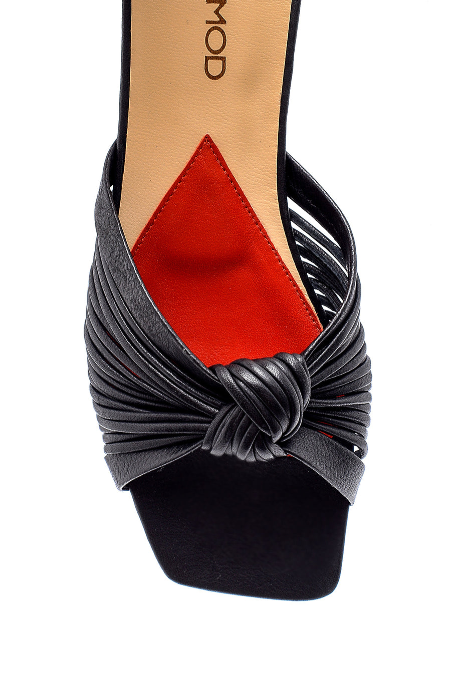 Women's Leather Metallic Slippers