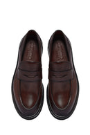 Men's Brown Leather Loafer | Derimod