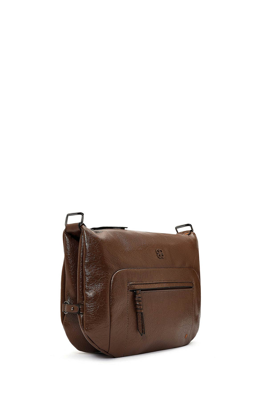 Women's Brown Long Strap Shoulder Bag