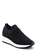 Kadın Siyah Taşlı Sneaker | Derimod
