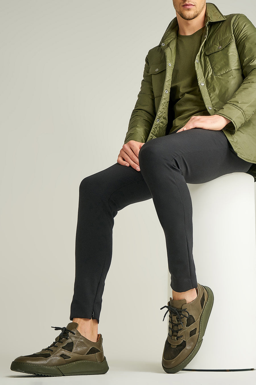 Men's Leather Sneaker