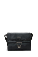 Women's Black Long Strap Crossbody Bag | Derimod