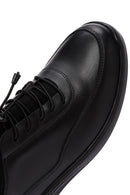 Men's Black Lace-up Leather Casual Shoes | Derimod