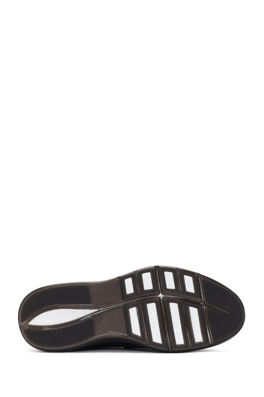 Men's Black Fabric Loafer