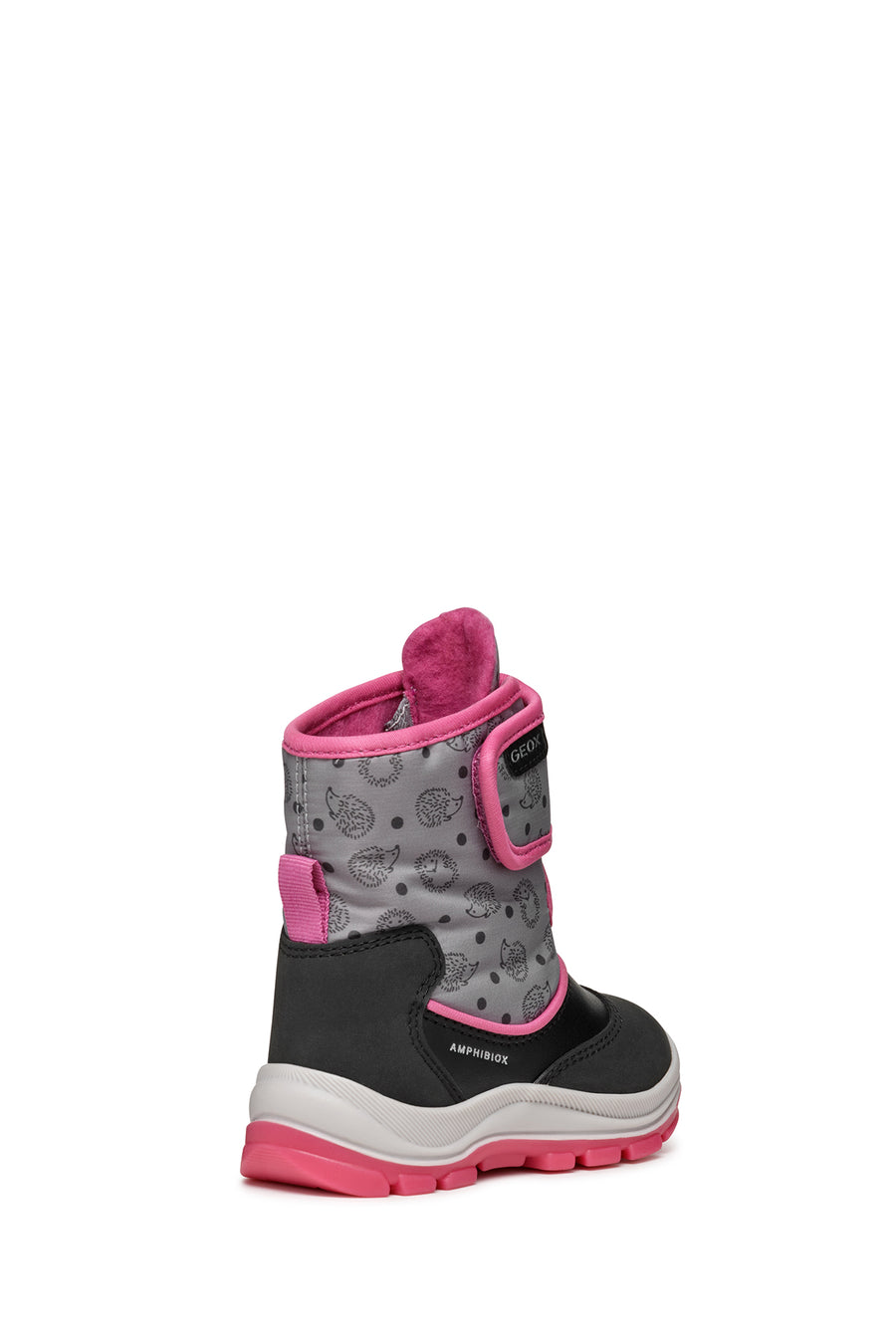 Geox Kız Bebek Siyah Flanfil Abx Bantlı Waterproof Deri Bot
