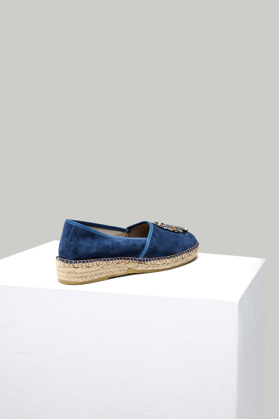 Blue Women's Espadrille with Owl