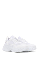 Women's White Thick Soled Sneaker | Derimod