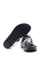 Women's Silver Zebra Detailed Sandals | Derimod