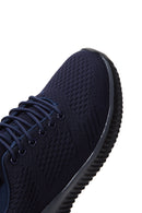 Men's Navy Blue Sneaker | Derimod