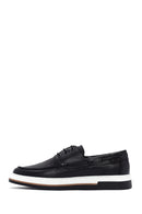 Men's Black Leather Casual Shoes | Derimod