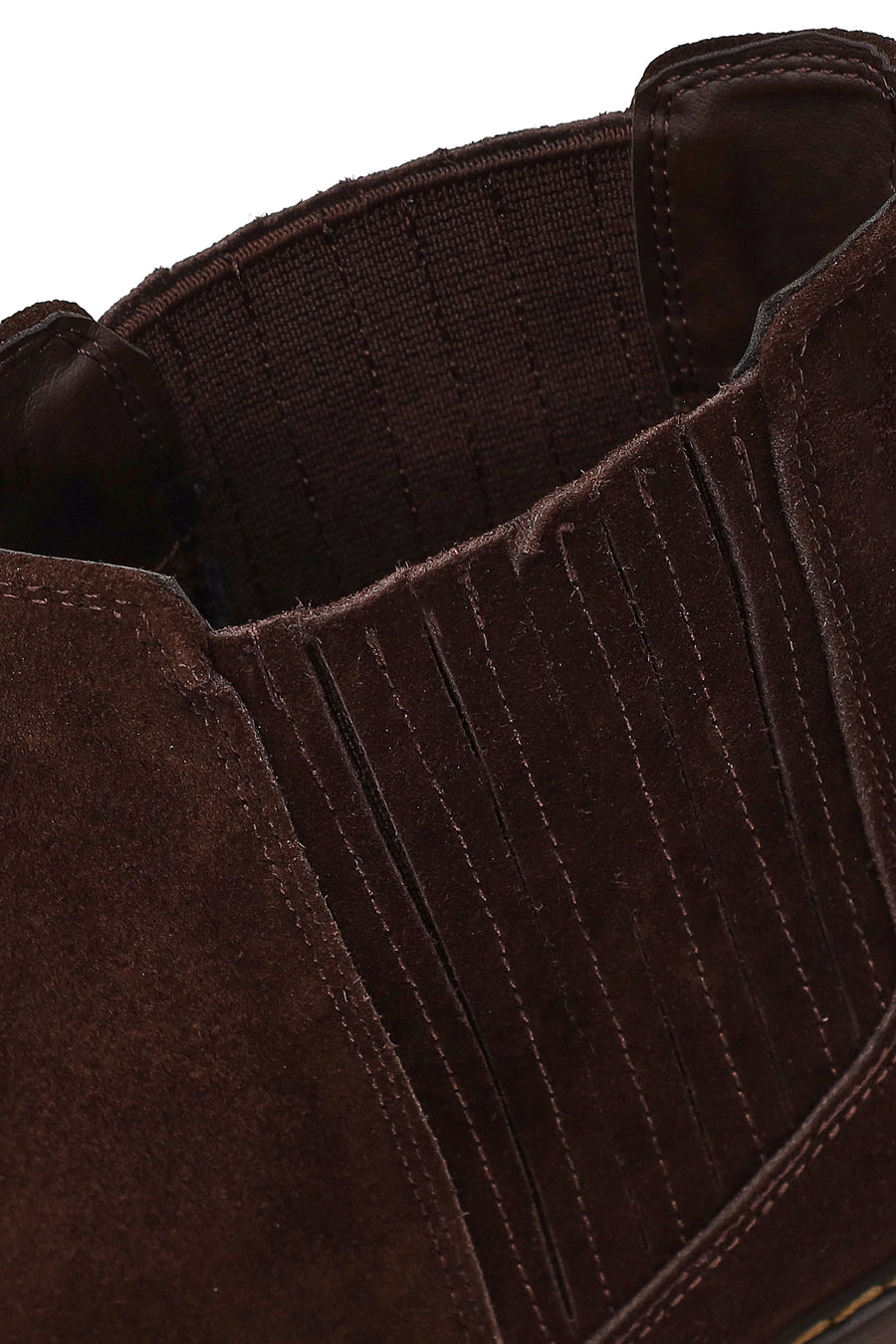 Woman Brown Suede Chelsea Boots