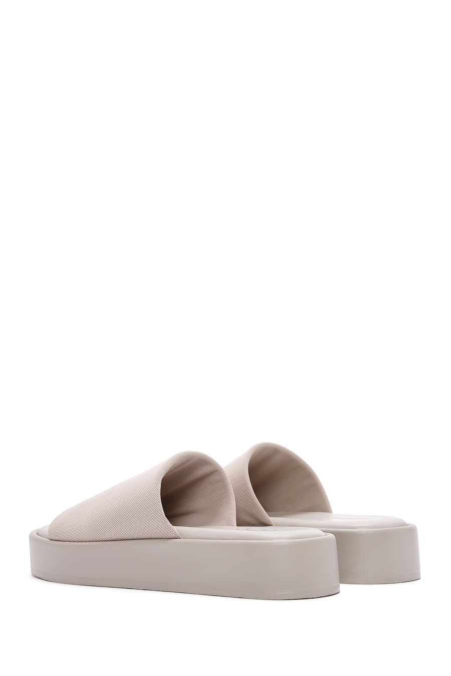 Women's Gray Thick Soled Slippers