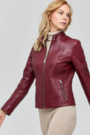 Tania Women's Leather Jacket | Derimod