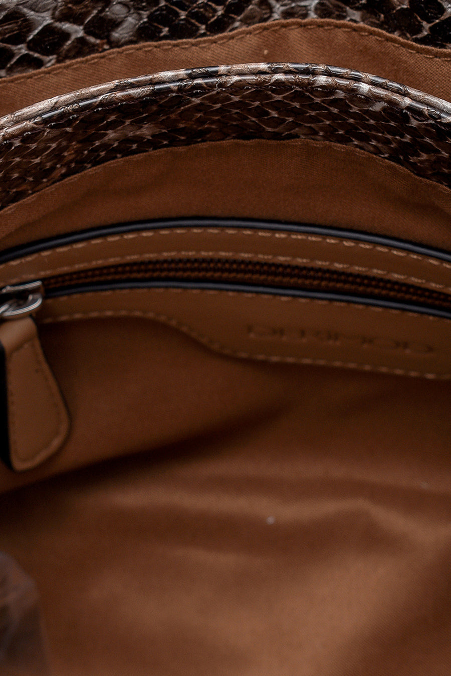 Women's Snake Pattern Shoulder Bag