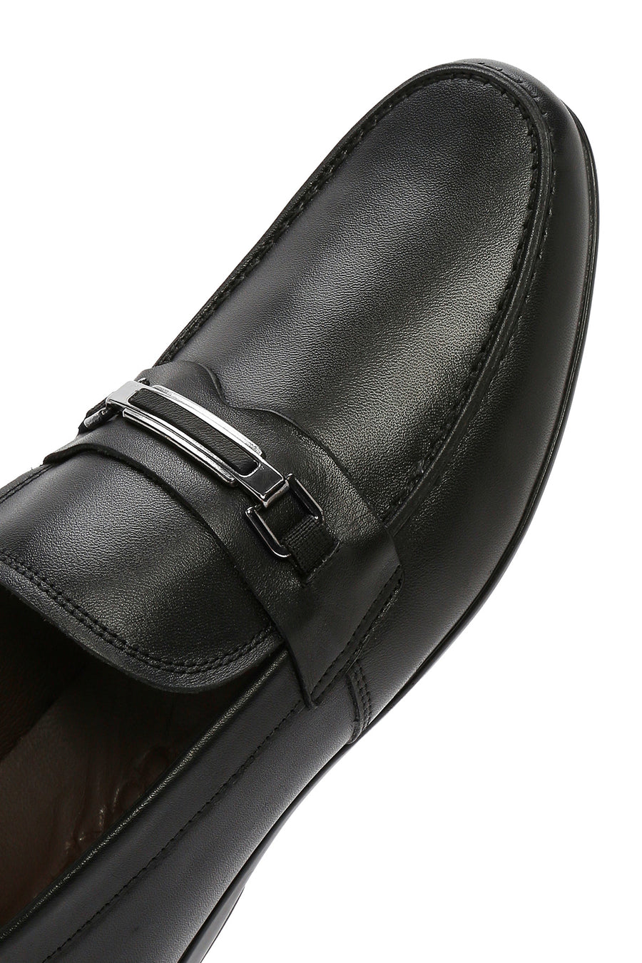 Men's Black Leather Classic Loafer