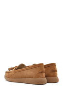Kadın Taba Süet Deri Konfor Loafer | Derimod