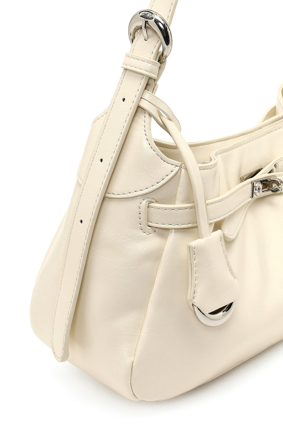 Women's Cream Shoulder Bag
