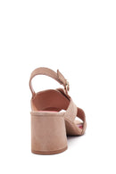 Women's Leather Suede Gritti For Derimod Sandals | Derimod