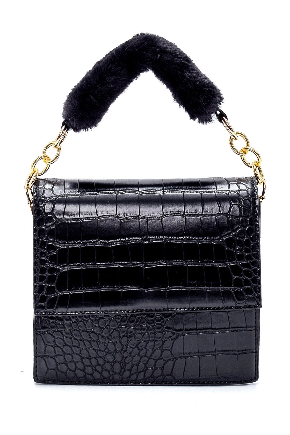 Women's Crocodile Patterned Shoulder Bag 20WBD2202E3 | Derimod