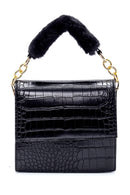 Women's Crocodile Patterned Shoulder Bag | Derimod