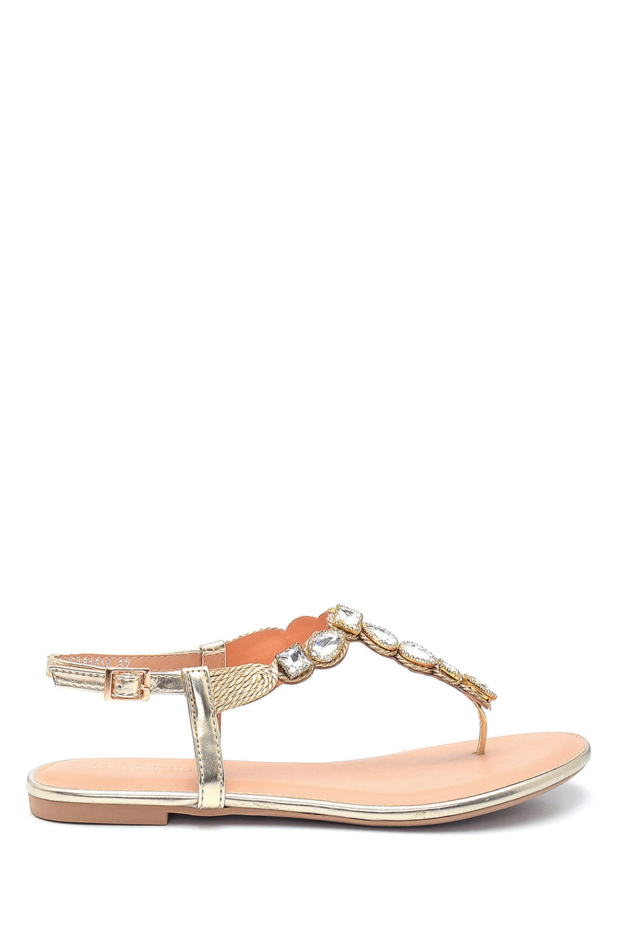 Kadın Casual Taş Detaylı Sandalet 20SFE181514 | Derimod