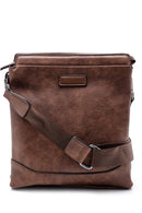 Men's Tan Messenger Bag | Derimod