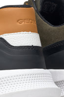 Geox Erkek Yeşil Pg1X Abx Bağcıklı Waterproof Deri Sneaker | Derimod