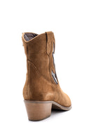 Women's Suede Leather Cowboy Boots | Derimod