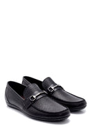 Men's Leather Printed Loafer | Derimod