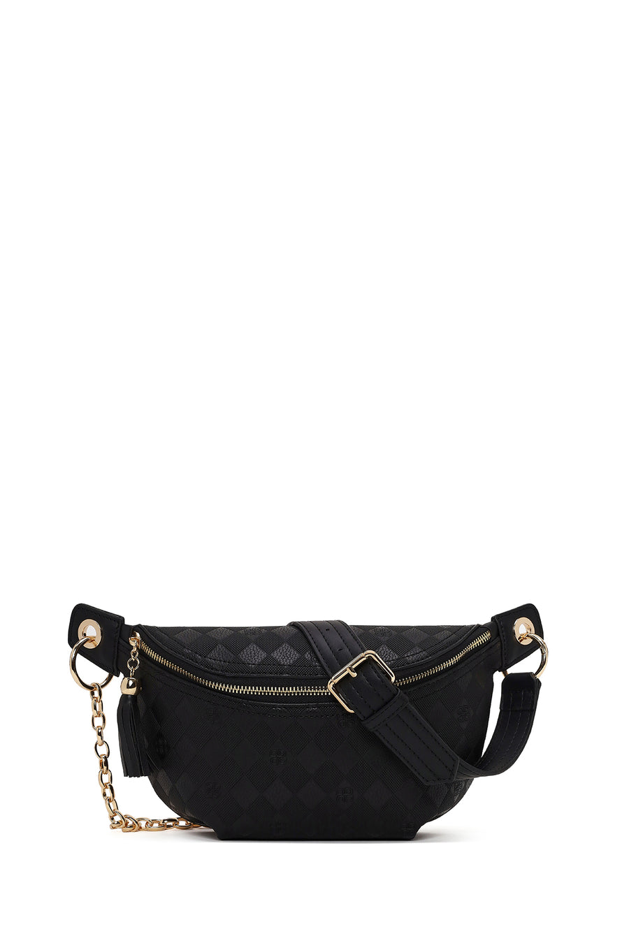 Woman Black Printed Waist Bag 26SBD203126 | Derimod