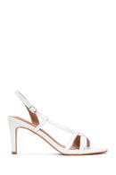 Women's White Heeled Sandals | Derimod