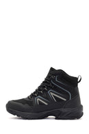 Derimod Dry Men's Black Lace-Up Waterproof Leather Outdoor Boots | Derimod