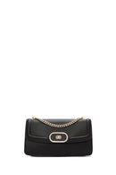 Women's Black Long Chain Strap Shoulder Bag | Derimod