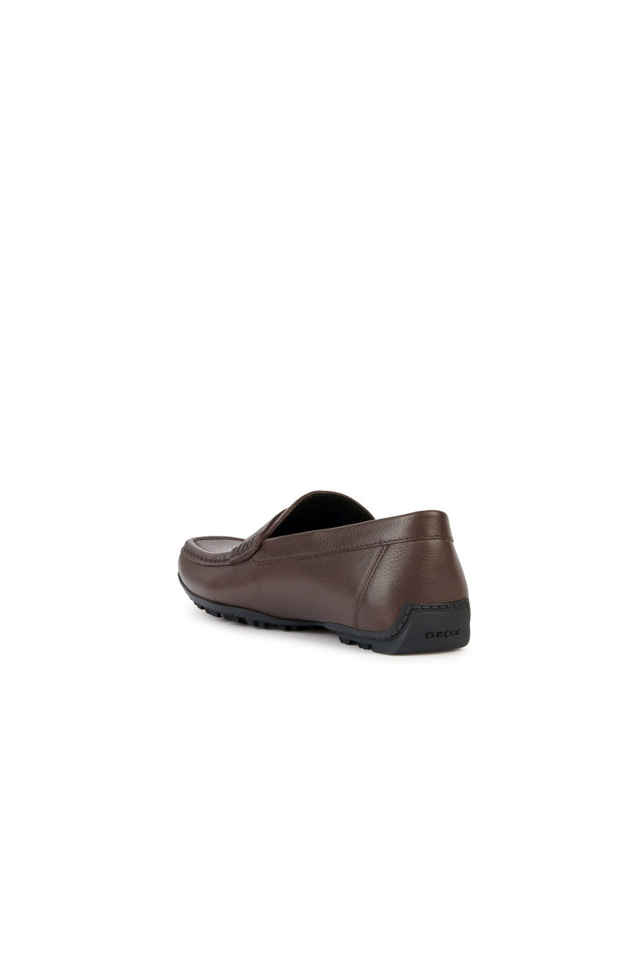 Geox Men's Brown Kosmopolis + Grip Leather Masculine Loafer