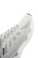 Men's White Gray Thick Soled Sneaker | Derimod