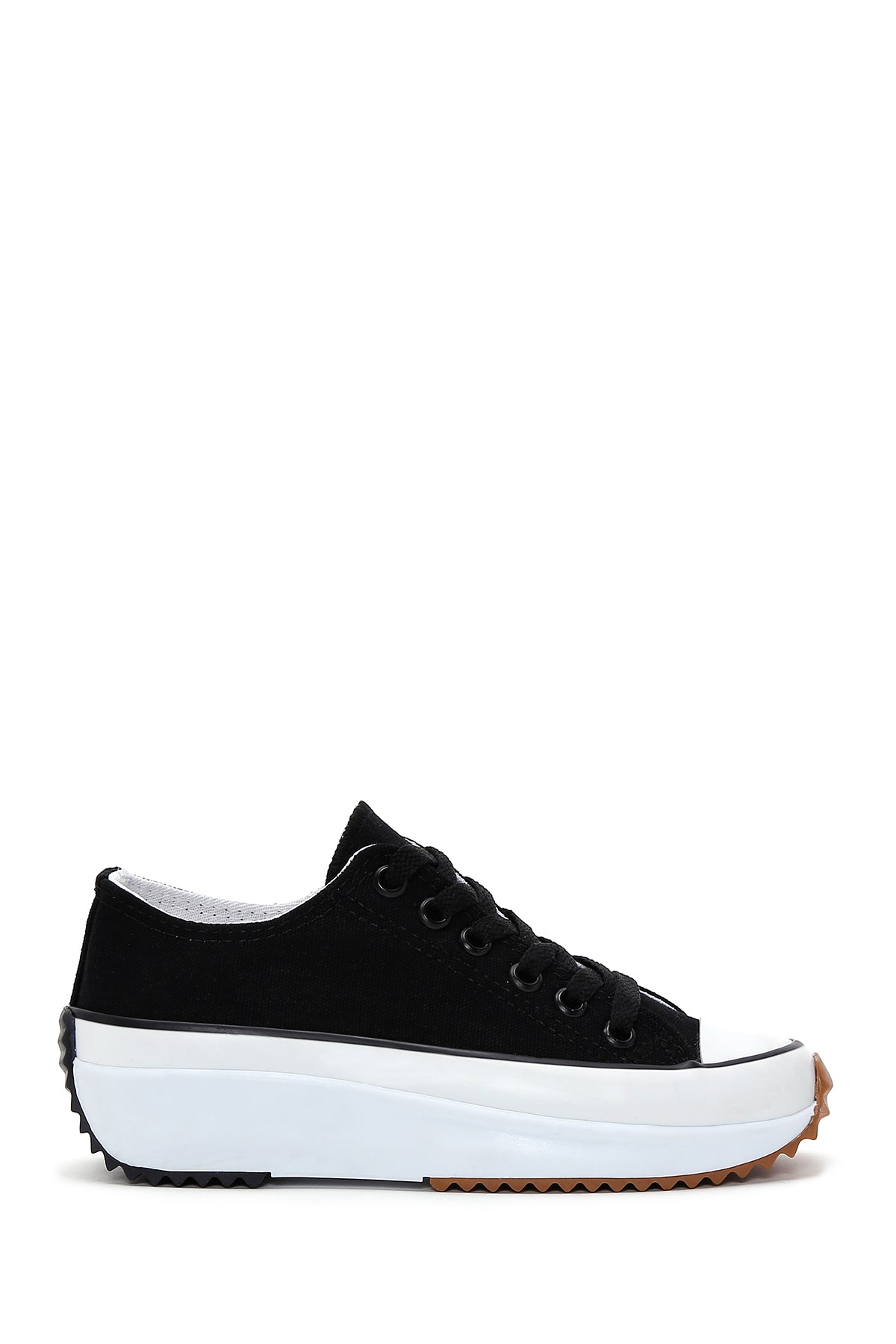 Women's Black Thick Soled Sneaker 24SFE14516F | Derimod