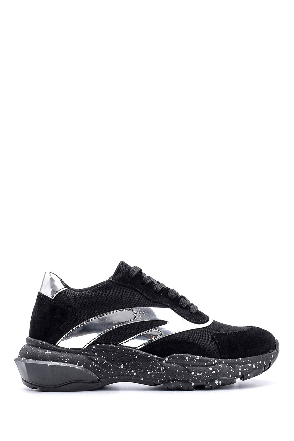 Kadın Süet Detaylı Sneaker