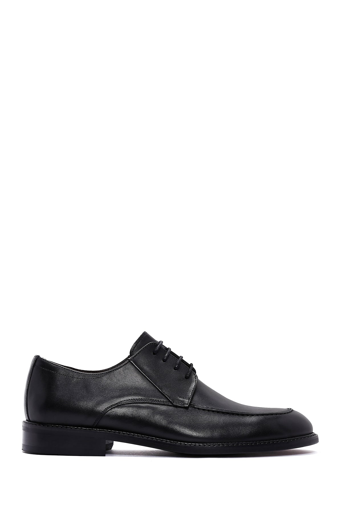 Men's Black Leather Classic Shoes 23WFD676318 | Derimod