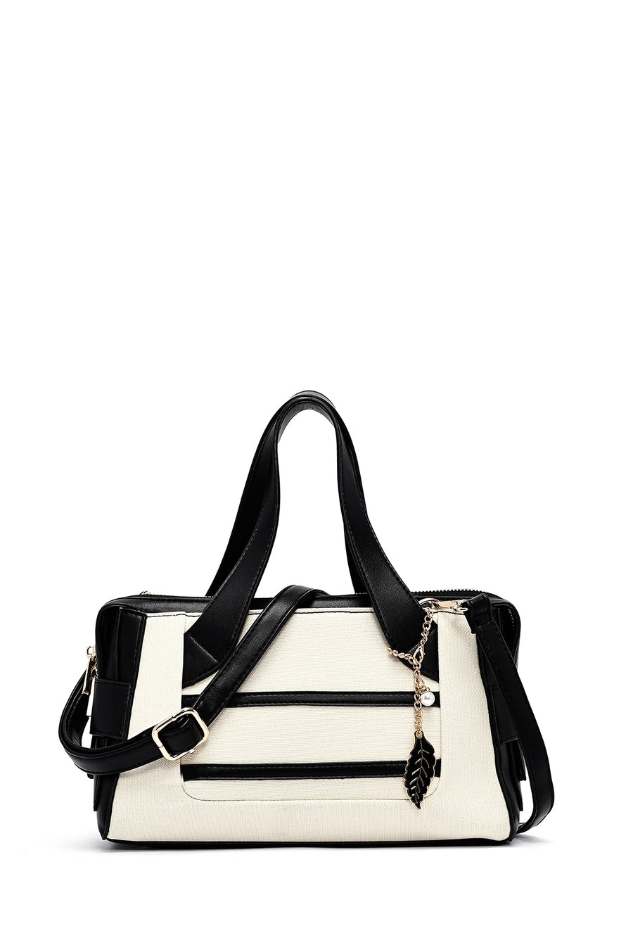 Women's Cream Long Strap Classic Handbag 25SBD263214 | Derimod