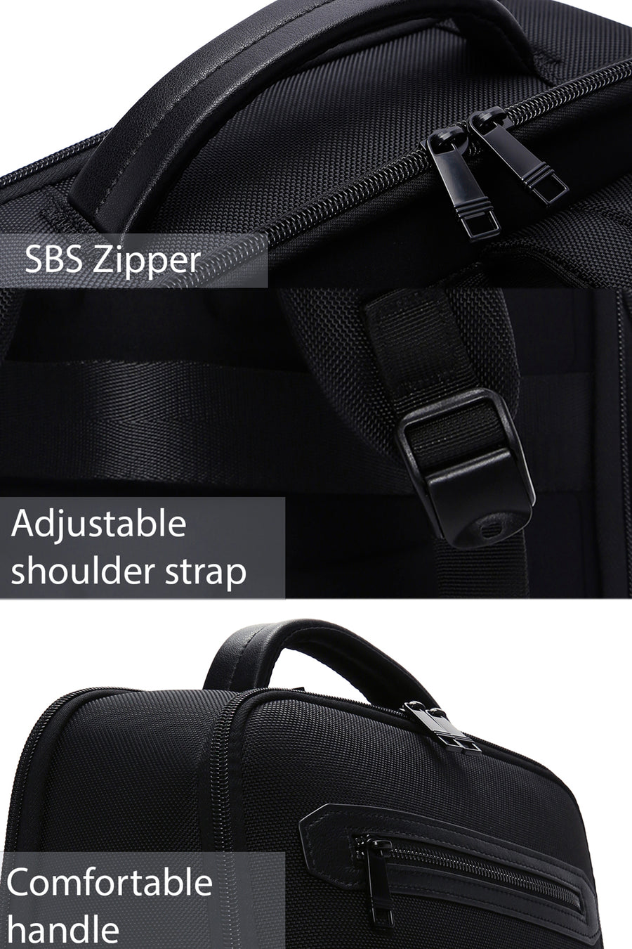 D-Pack Unisex Siyah Teknolojik Sırt Çantası