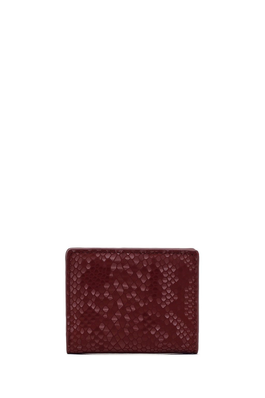 Kadın Bordo Baskılı Cüzdan
