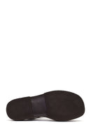 Women's Brown Chunky Leather Sandals | Derimod