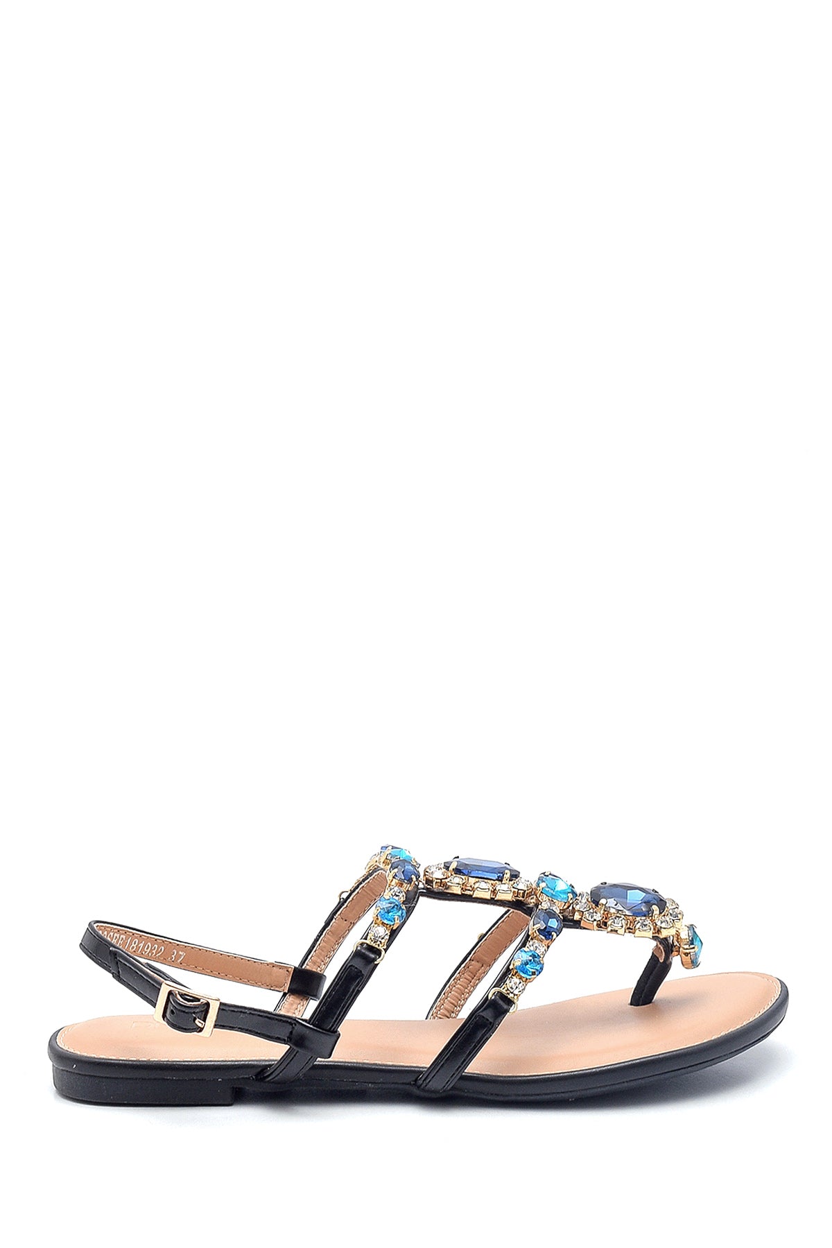 Women's Casual Stone Detailed Sandals 20SFE181932 | Derimod