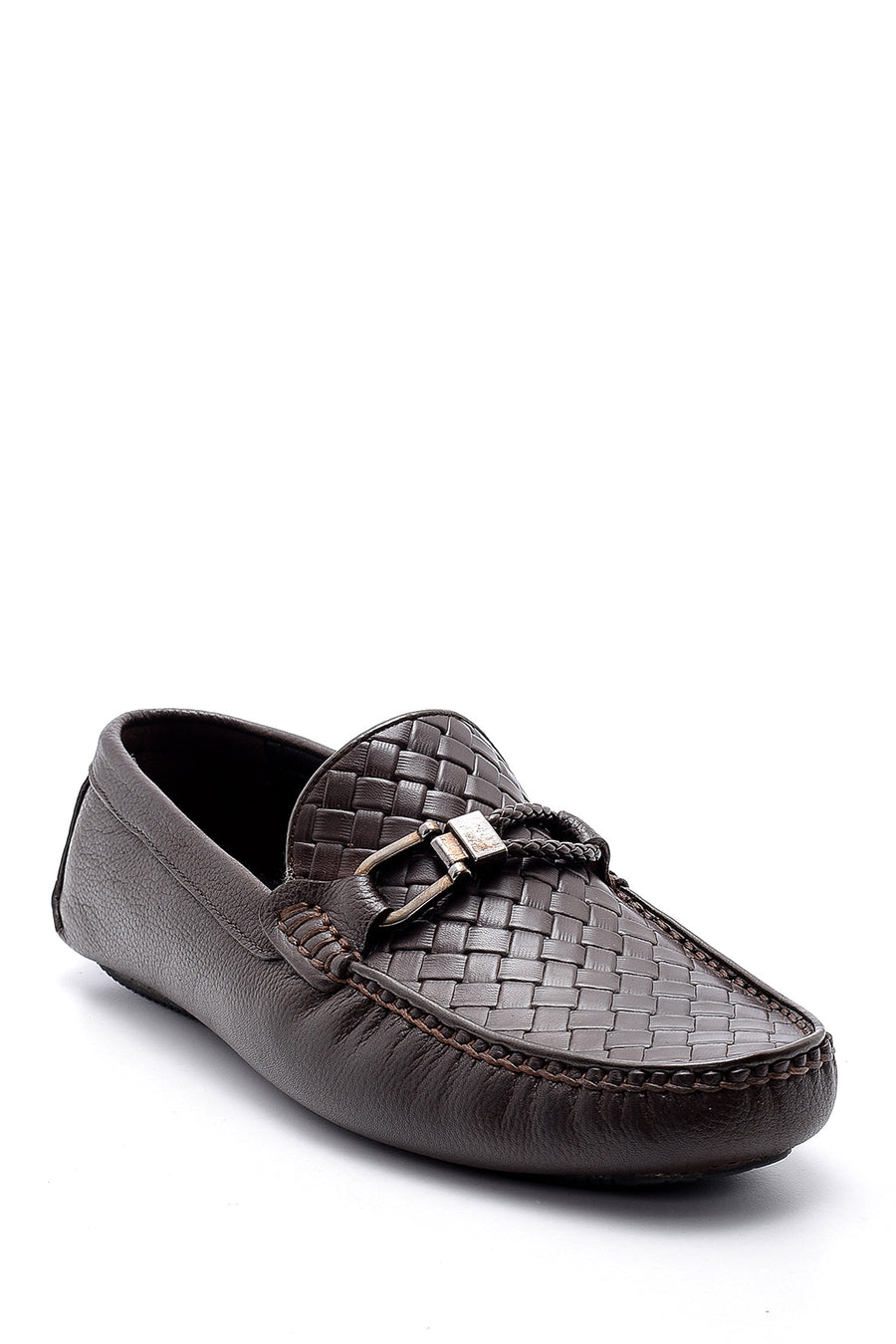 Erkek Deri Toka Detaylı Loafer