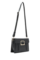 Women's Black Long Strap Crossbody Bag | Derimod