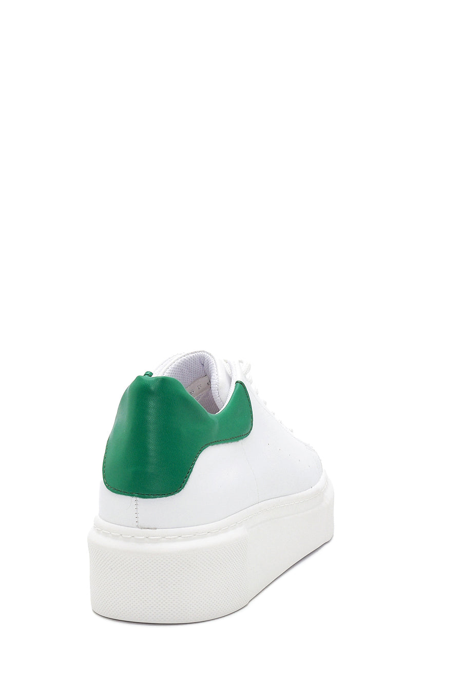 Kadın Beyaz Kalın Tabanlı Sneaker