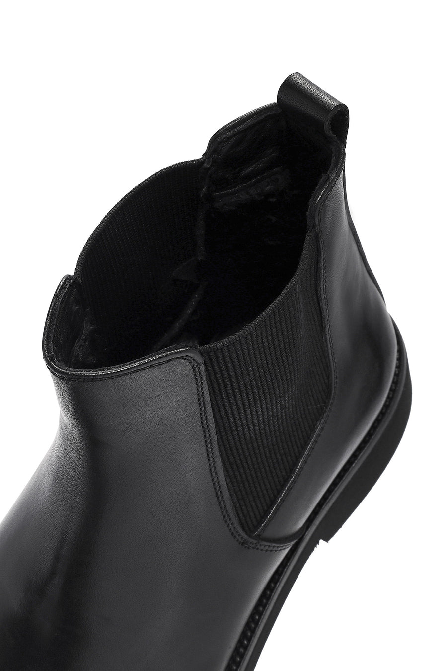 
Men's Black Leather Chelsea Boot
